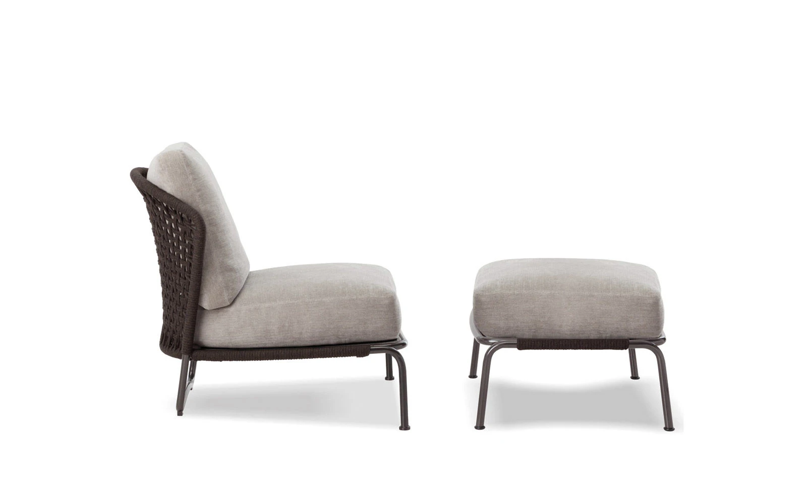 Кресло Aston "Cord" Indoor — Minotti, кожа, фото 3