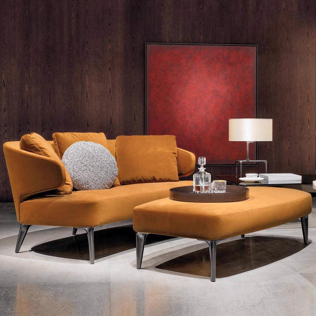 Диван Aston — Minotti, кожа, фото 3