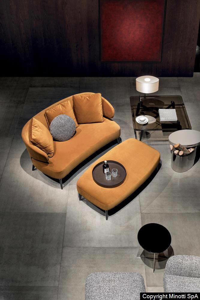 Диван Aston — Minotti, кожа, фото 4
