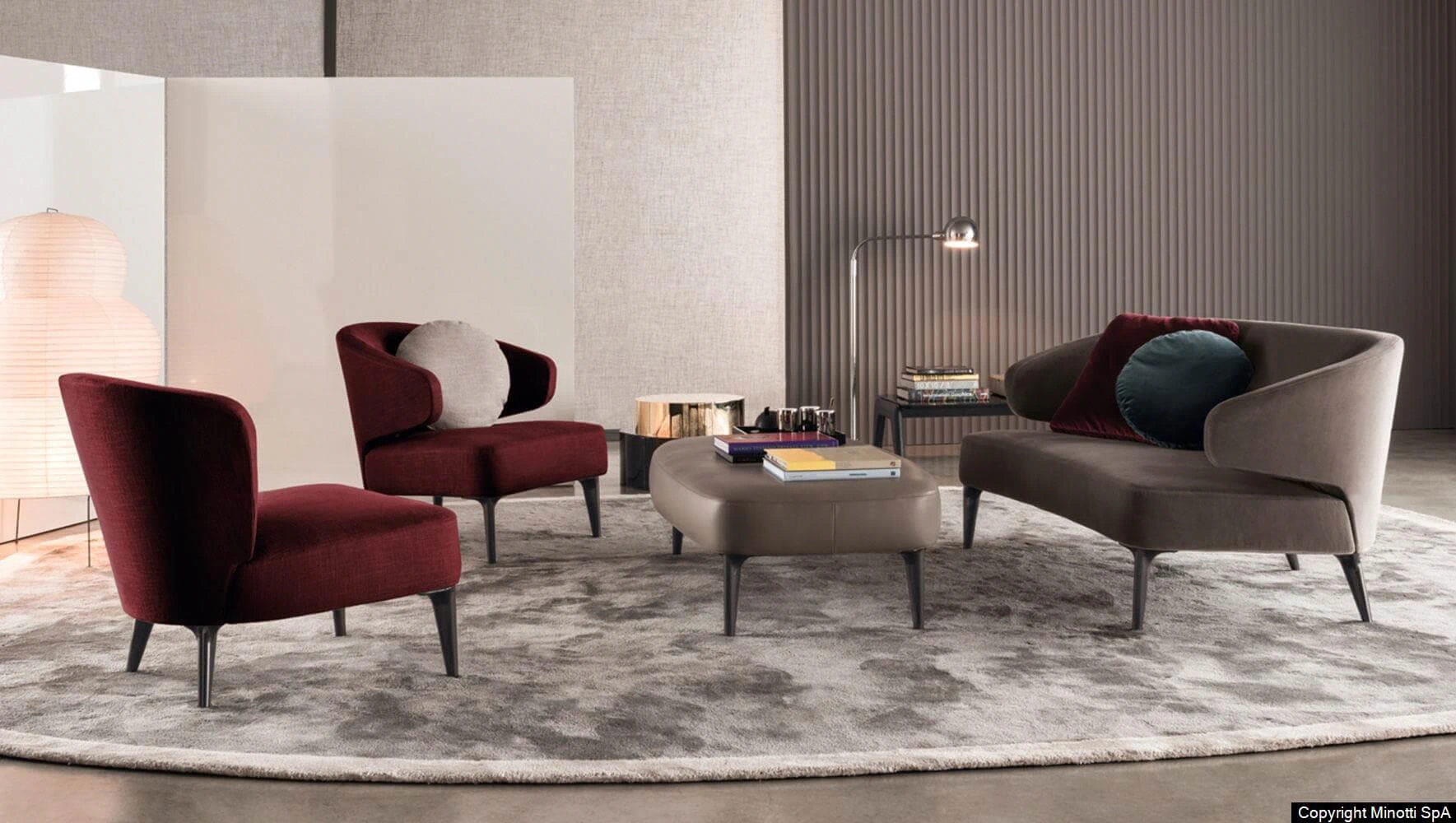 Диван Aston — Minotti, кожа, фото 5