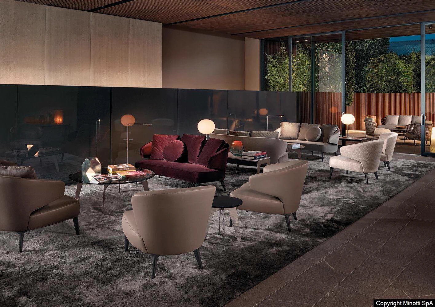 Диван Aston — Minotti, кожа, фото 6