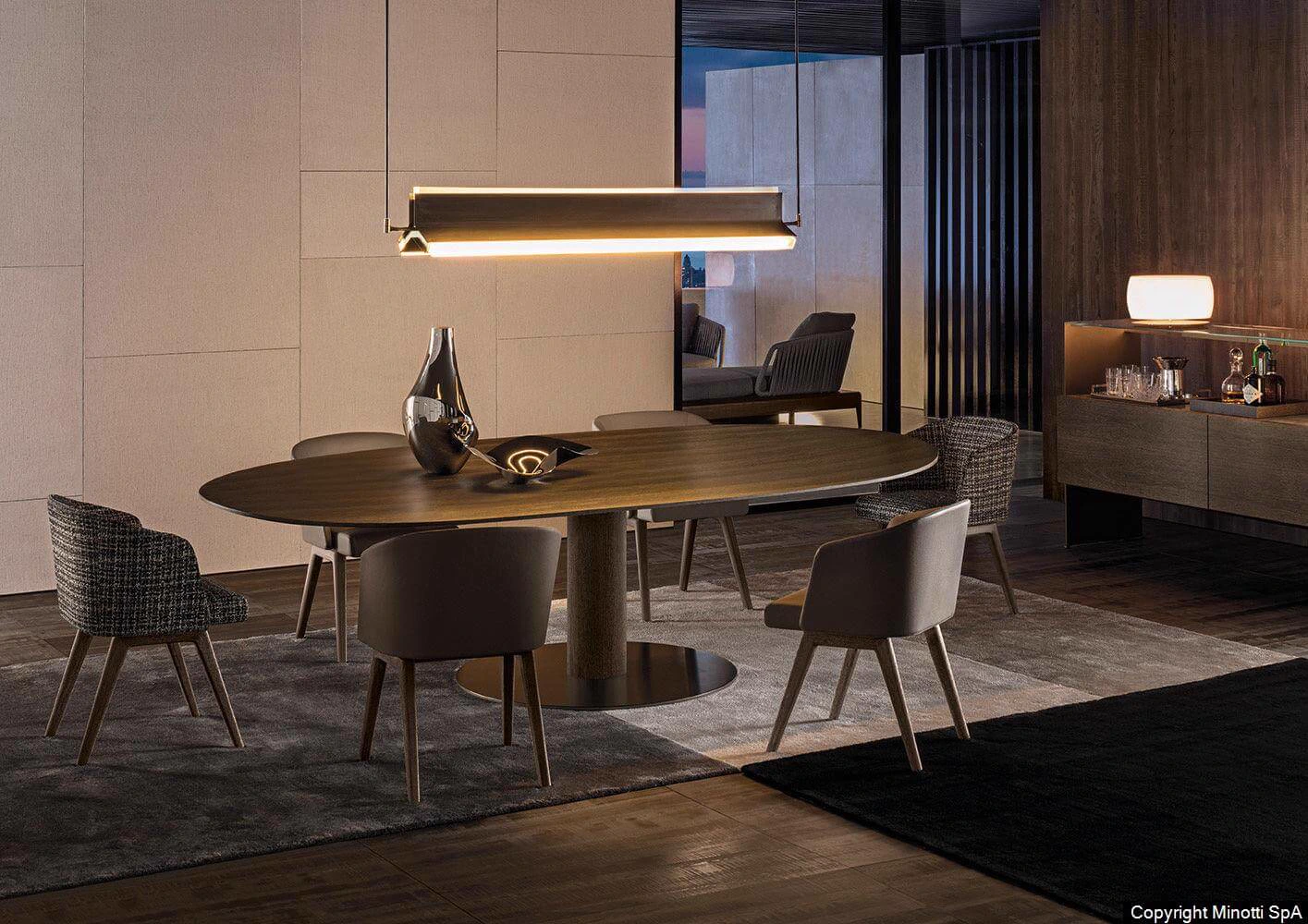 Стол Bellagio "Dining" Wood — Minotti, дерево, фото 5