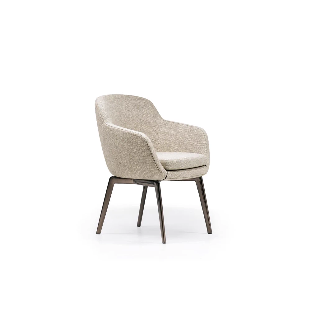 Стул Belt "Dining" — Minotti, кожа