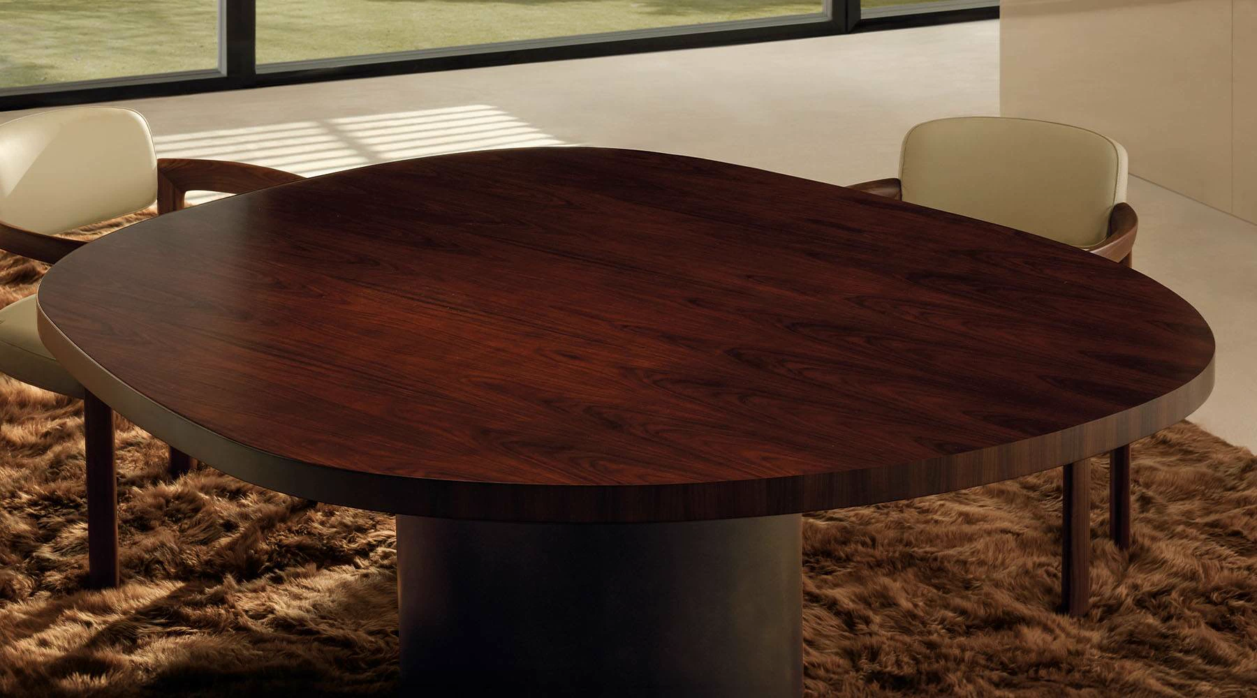 Стол Bezier "Dining" Table — Minotti, мрамор, фото 4