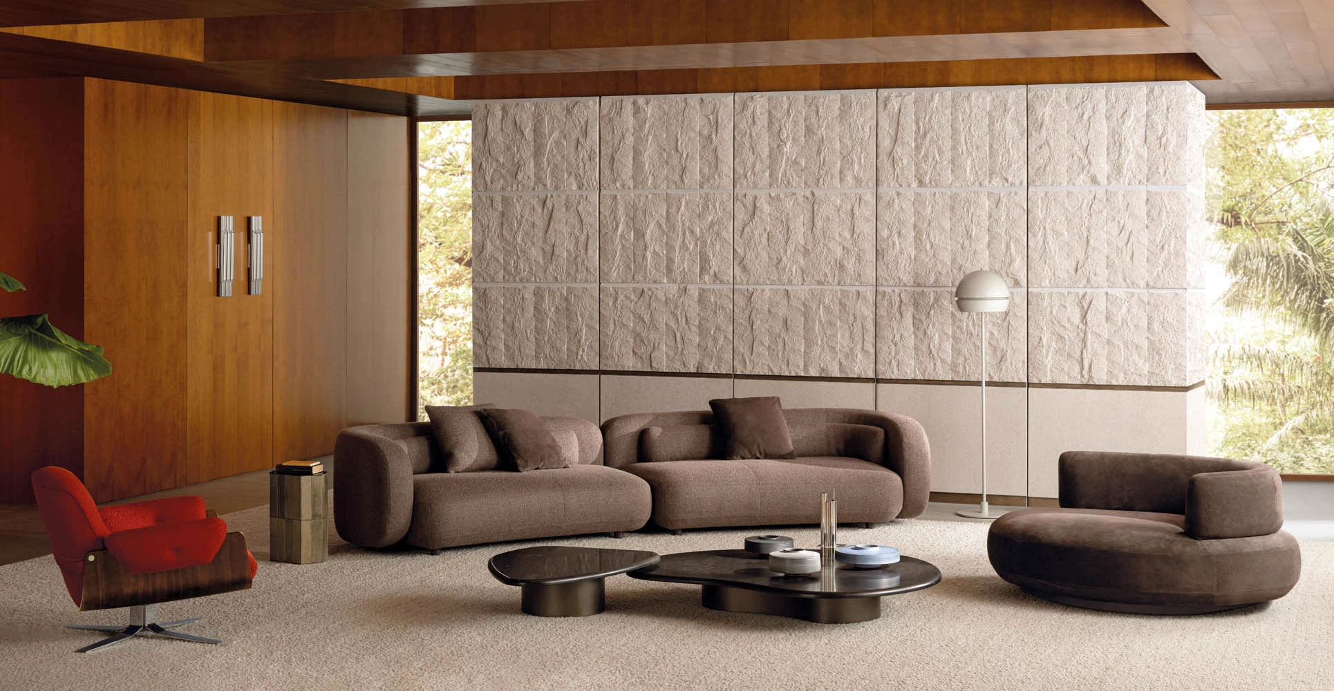 Диван Bezier — Minotti, кожа, фото 2