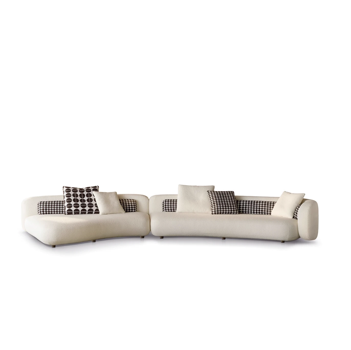 Диван Bezier — Minotti, кожа