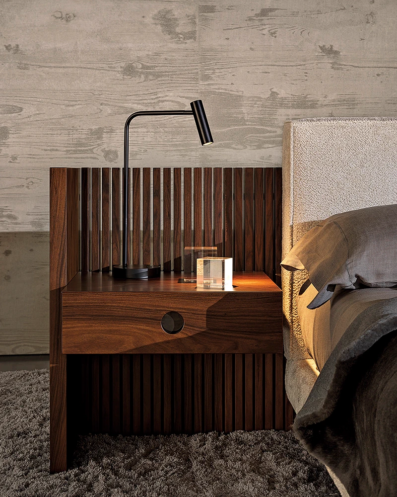 Кровать Brasilia Bed — Minotti, кожа, фото 3