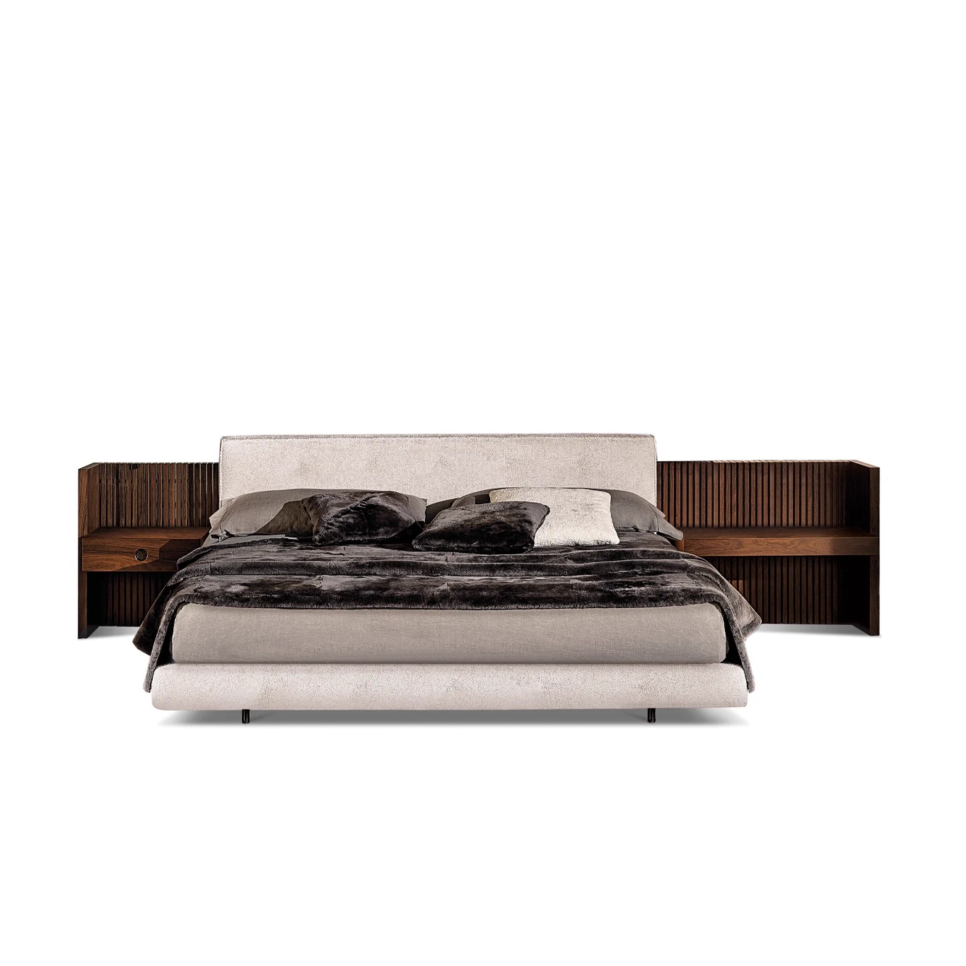 Кровать Brasilia Bed — Minotti, кожа