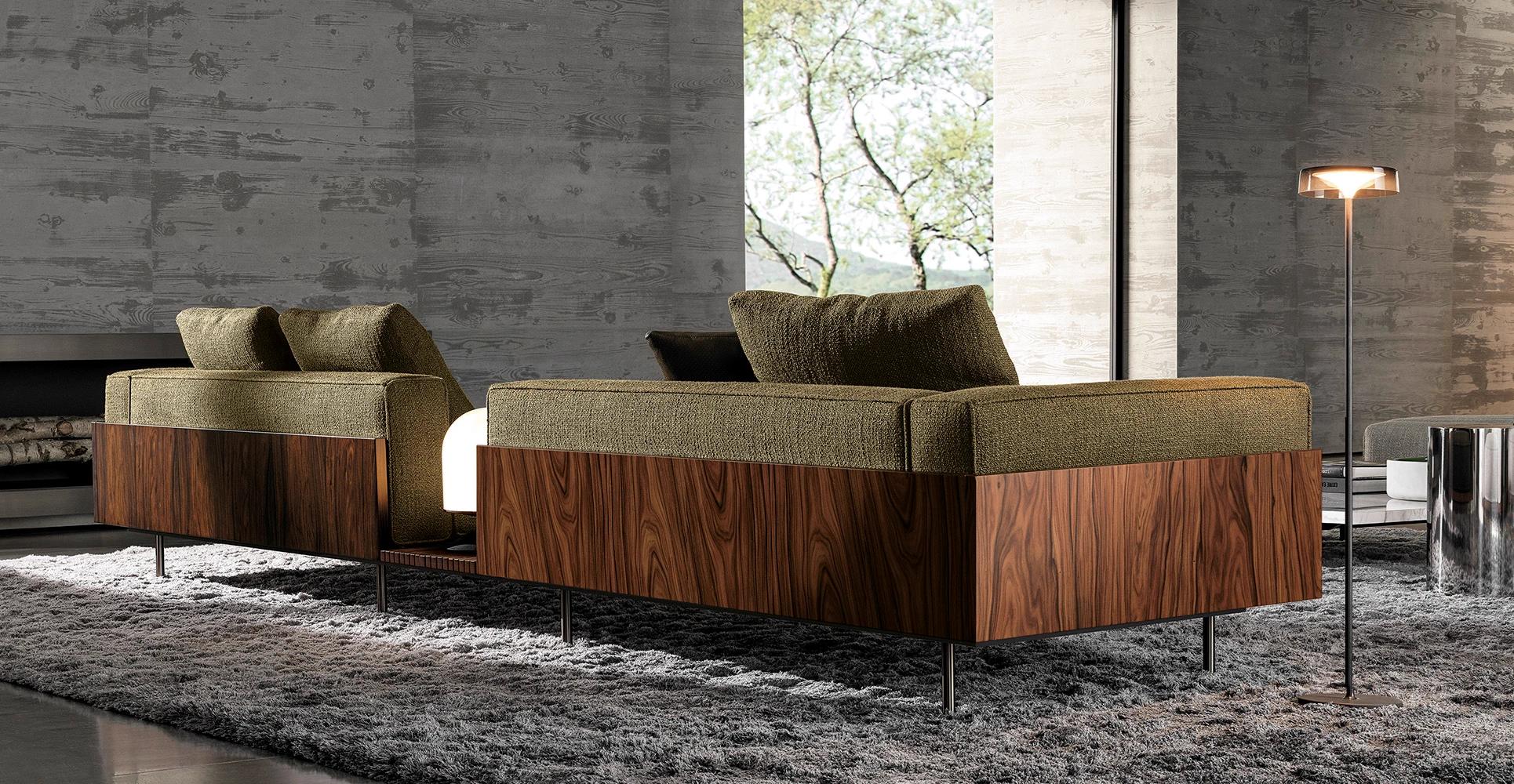 Диван Brasilia — Minotti, кожа, фото 3