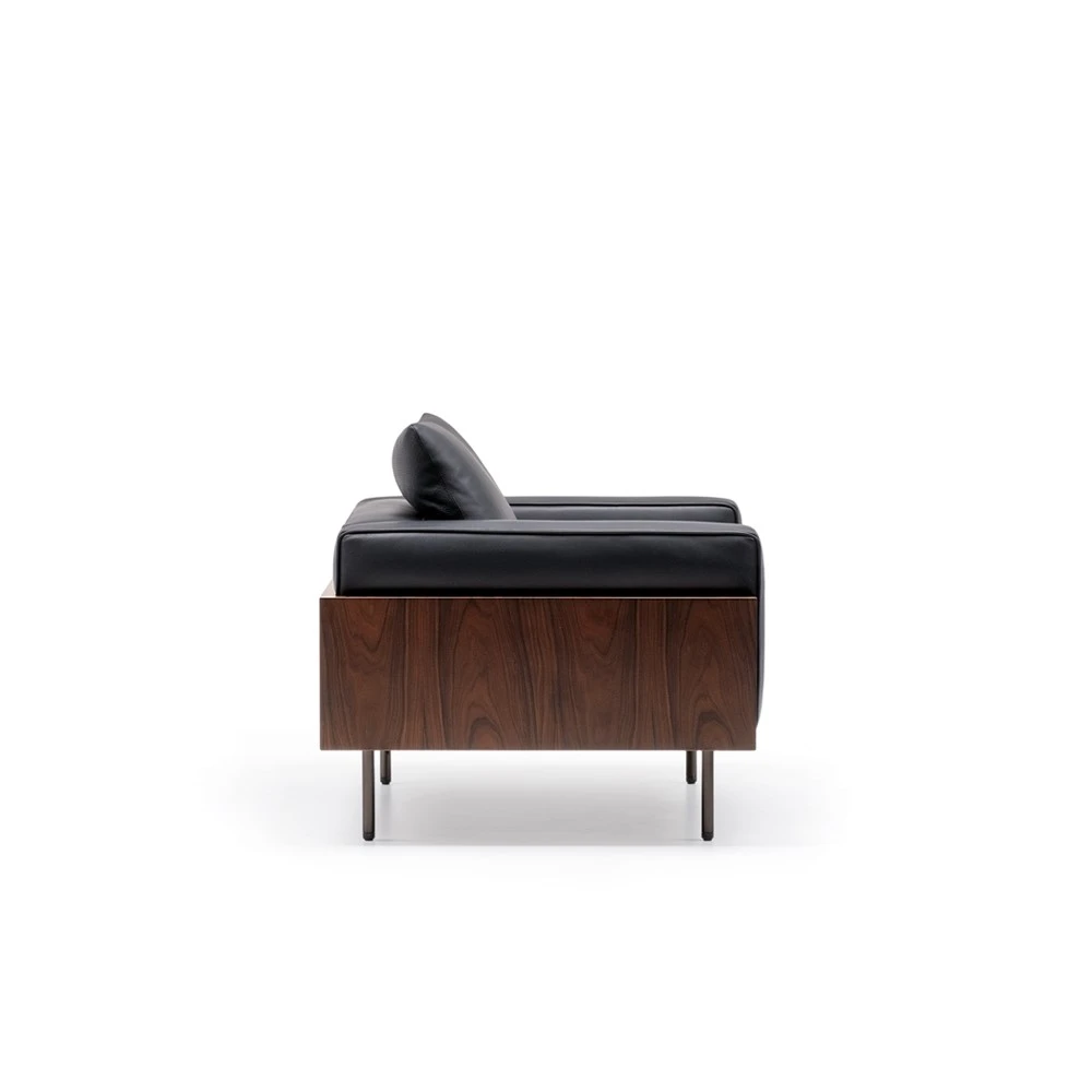 Кресло Brasilia — Minotti, кожа, фото 3