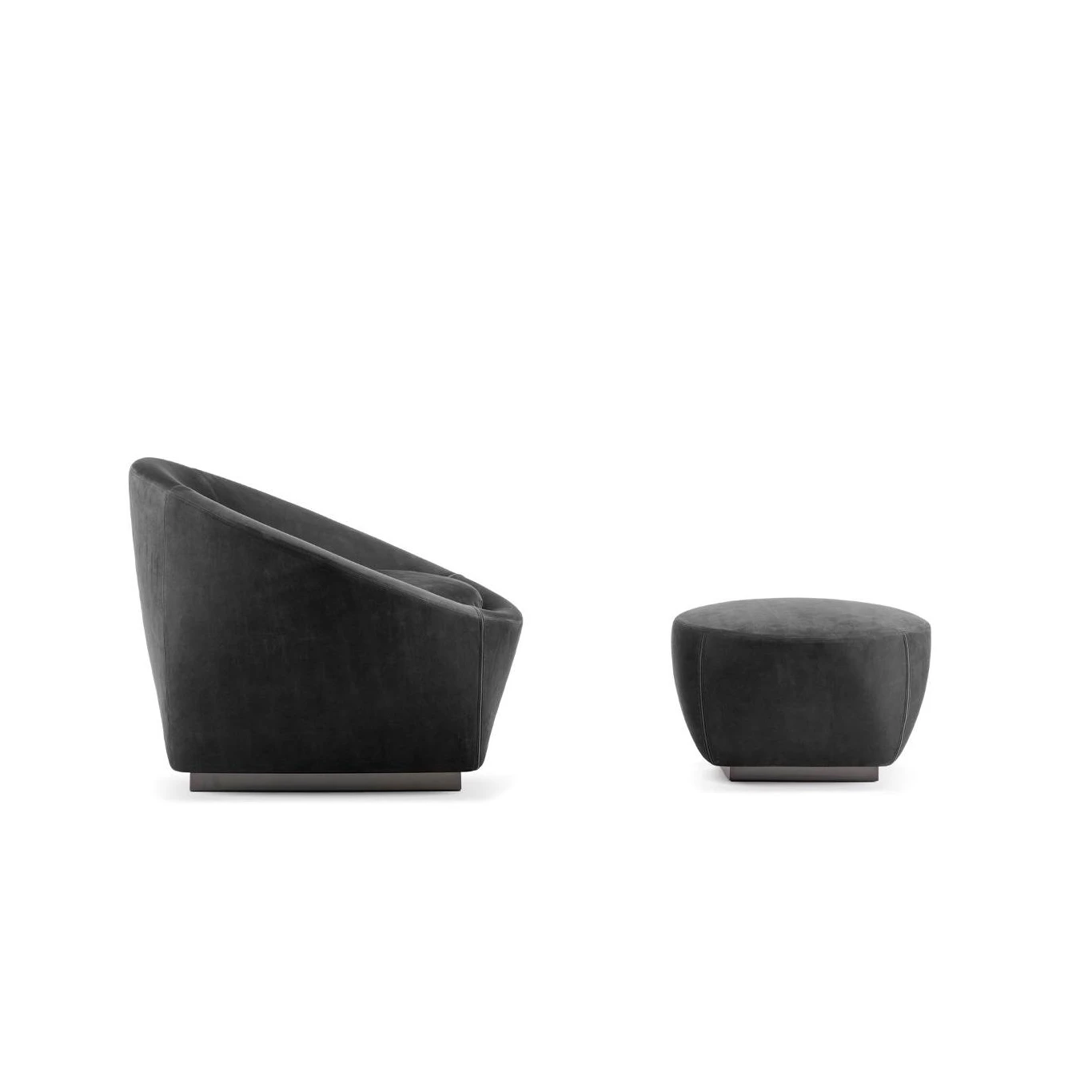 Кресло Capri Base — Minotti, кожа, фото 2