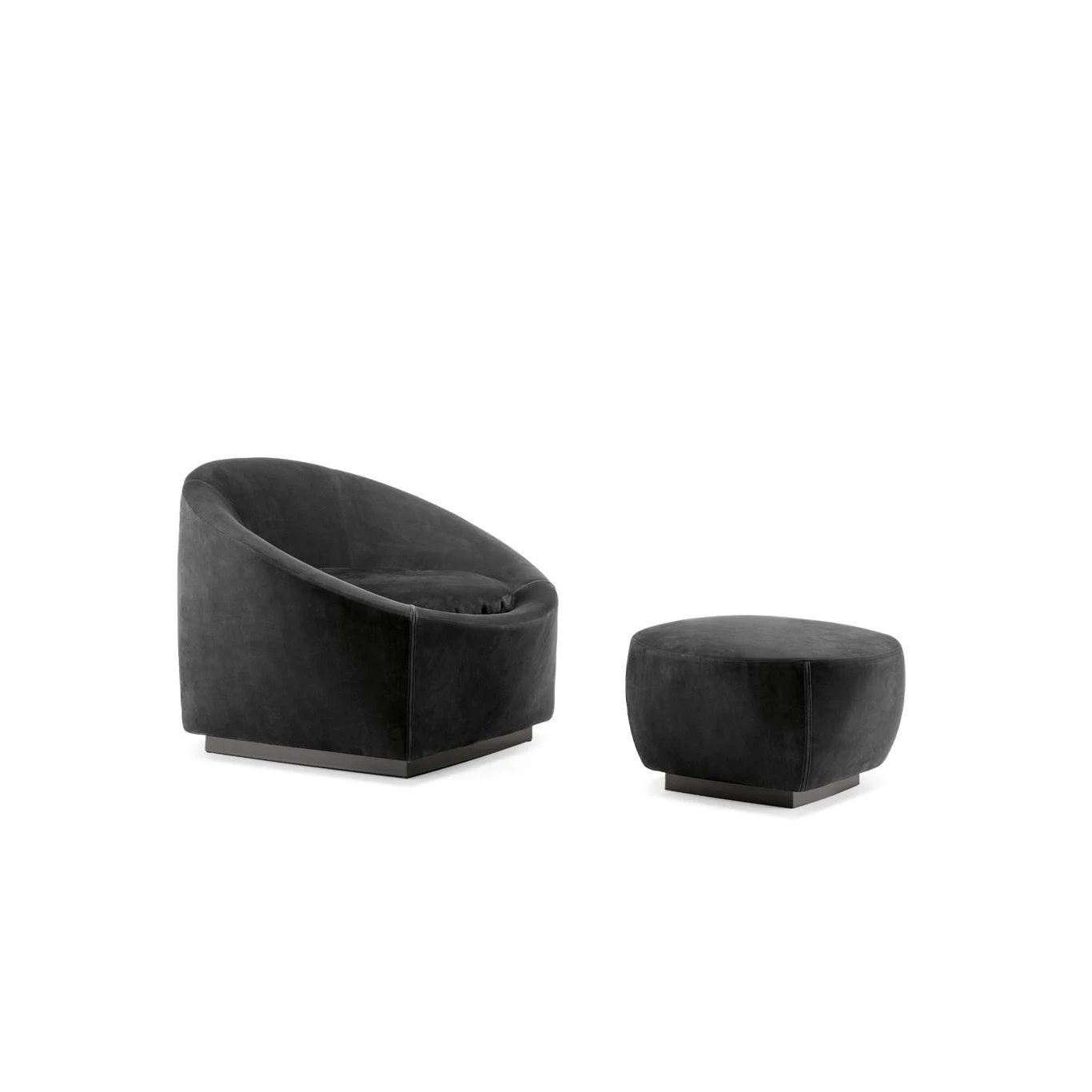 Кресло Capri Base — Minotti, кожа