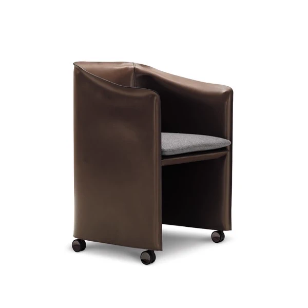 Стул Case — Minotti, кожа, фото 2