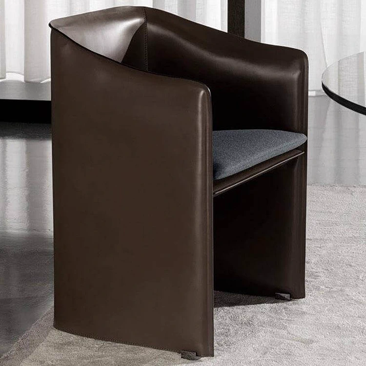 Стул Case — Minotti, кожа, фото 3