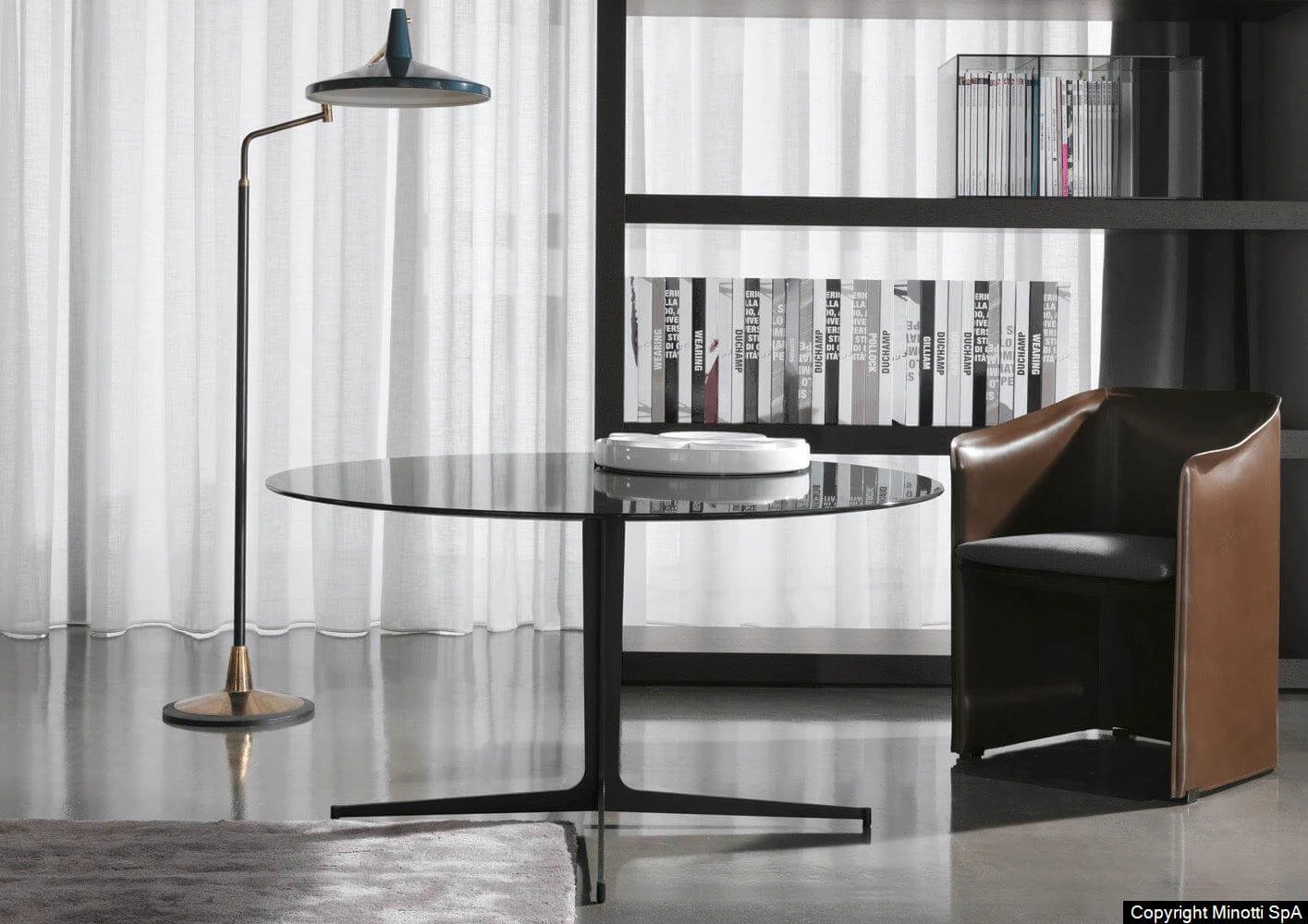 Стул Case — Minotti, кожа, фото 4