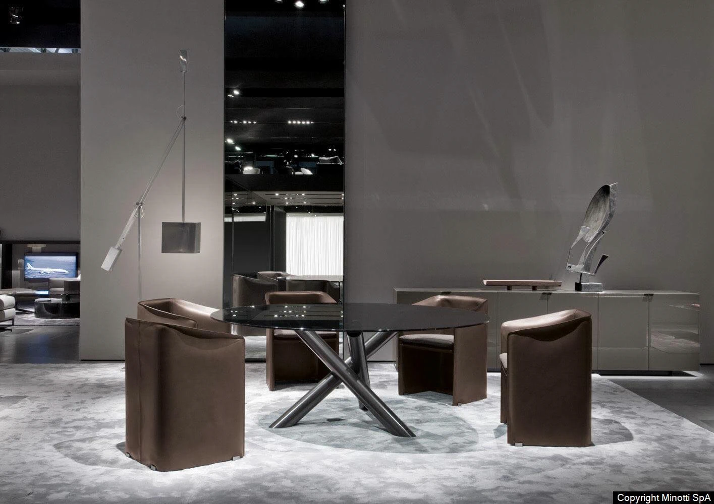 Стул Case — Minotti, кожа, фото 5