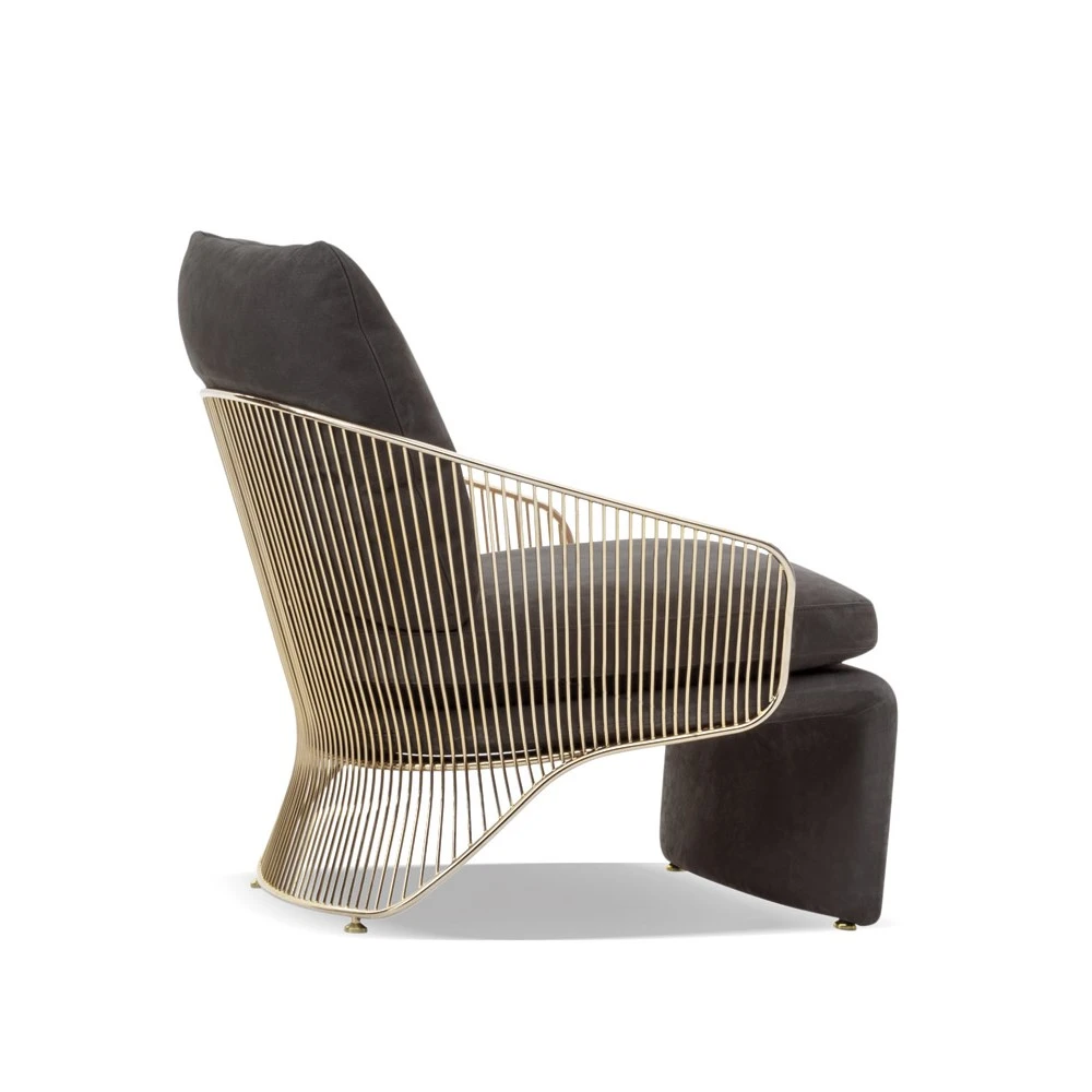 Кресло Colette — Minotti, кожа, фото 2