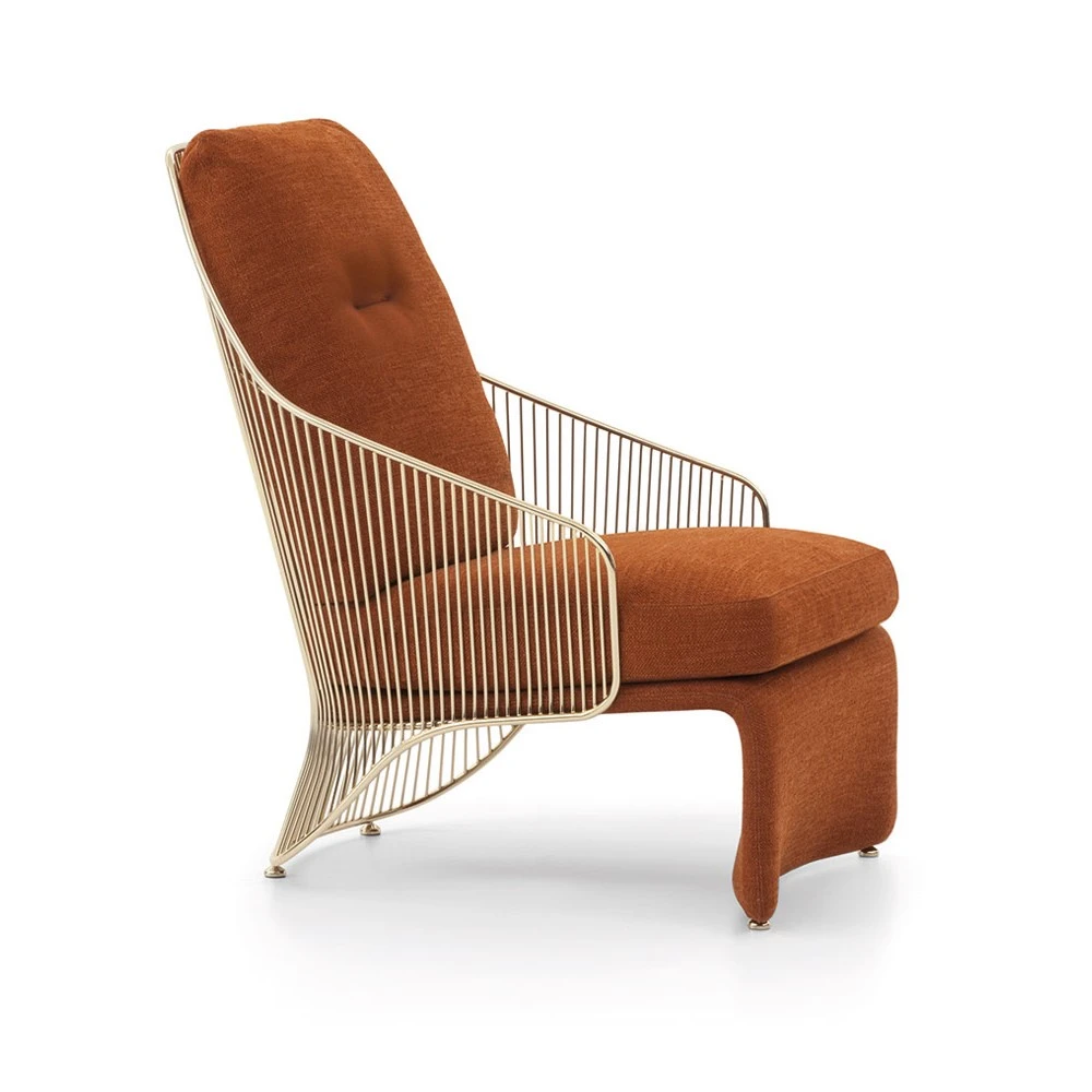 Кресло Colette — Minotti, кожа, фото 4