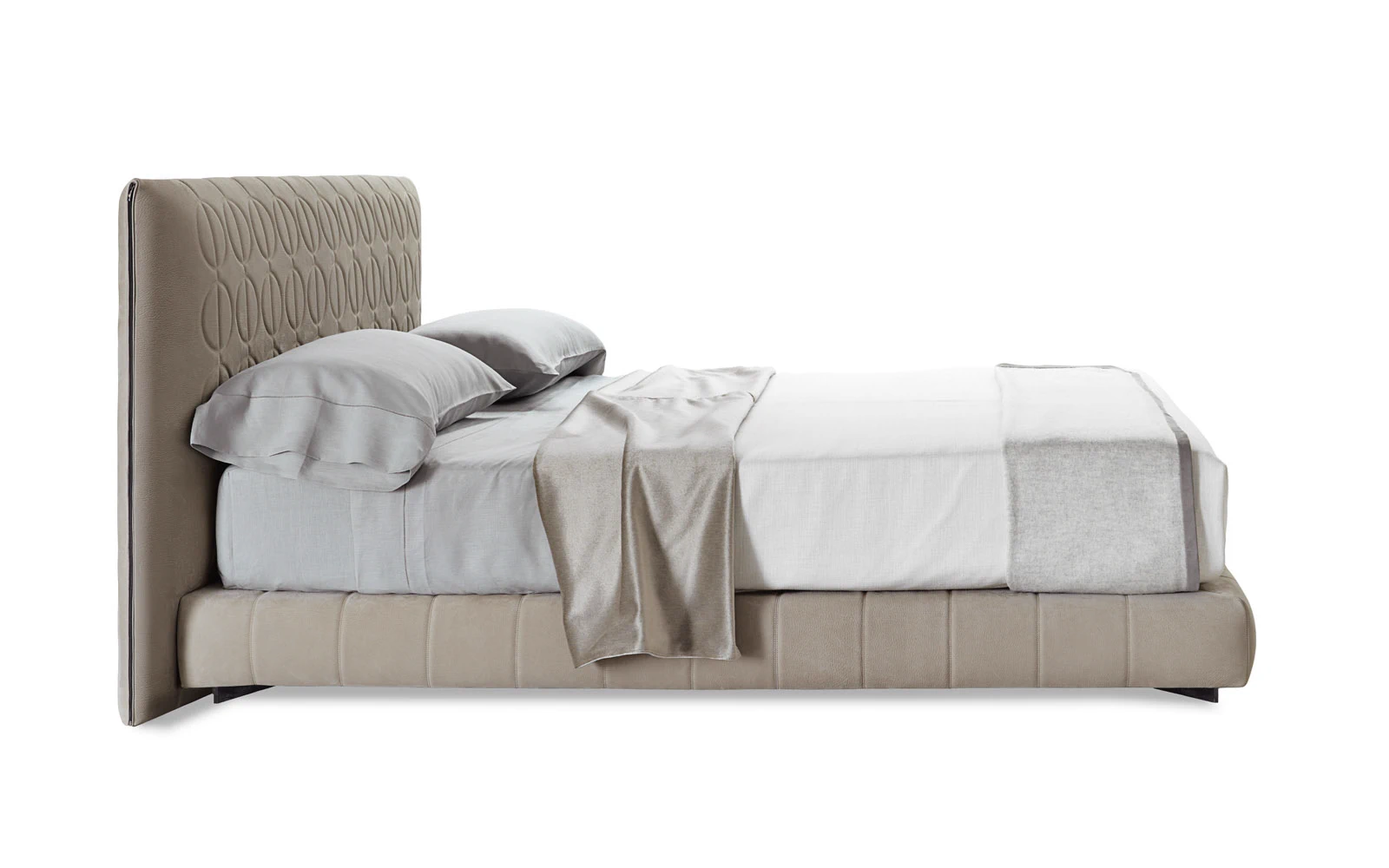 Кровать Curtis — Minotti, кожа, фото 2