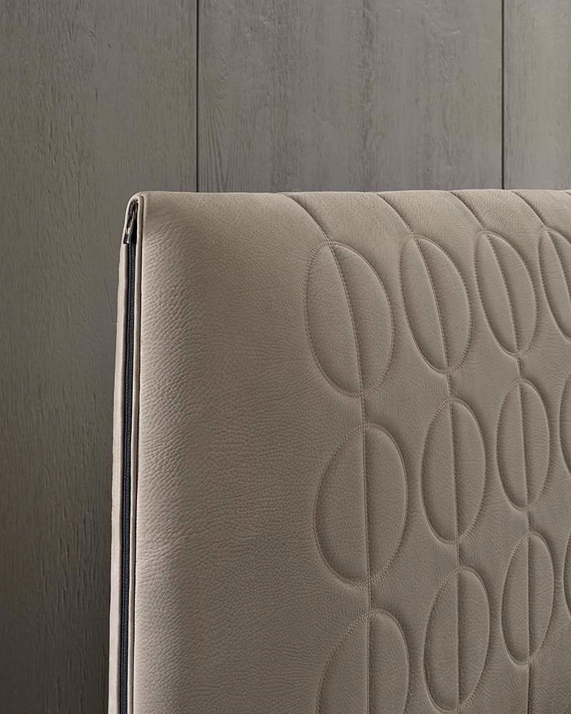 Кровать Curtis — Minotti, кожа, фото 5