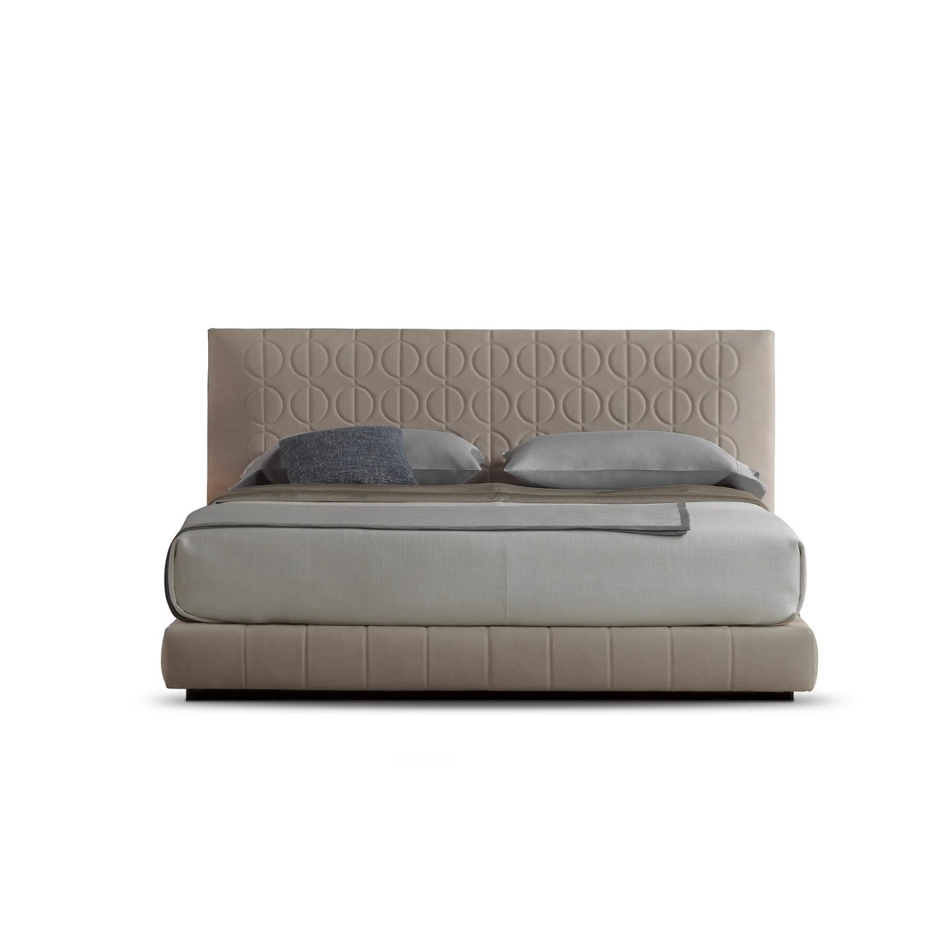 Кровать Curtis — Minotti, кожа