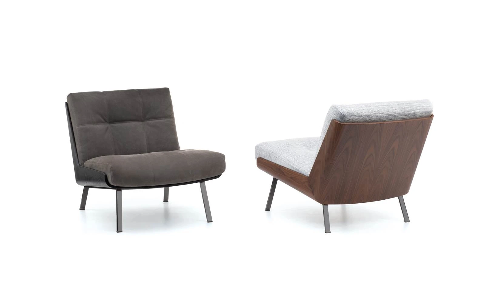 Кресло Daiki — Minotti, кожа, фото 2