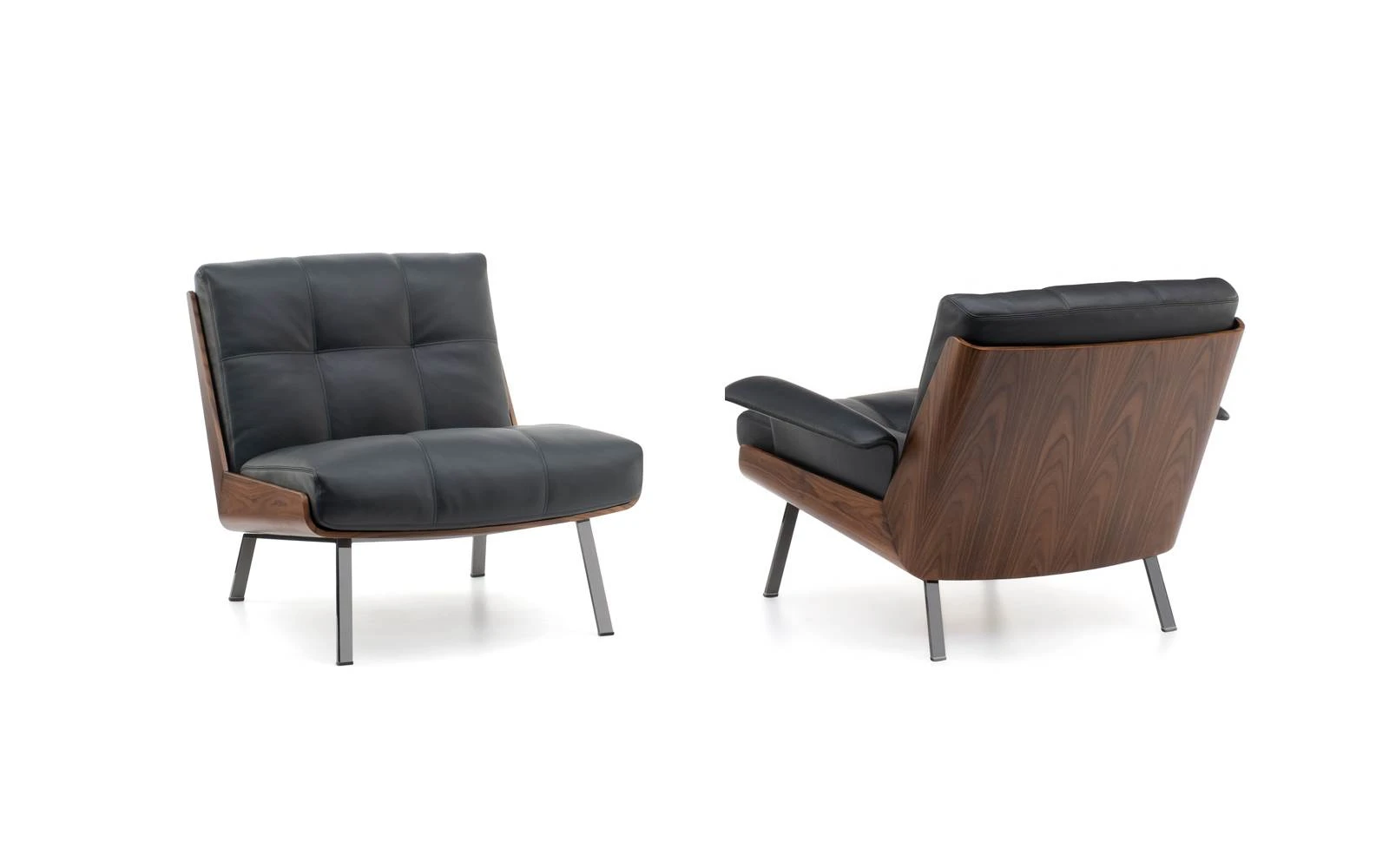 Кресло Daiki — Minotti, кожа, фото 3