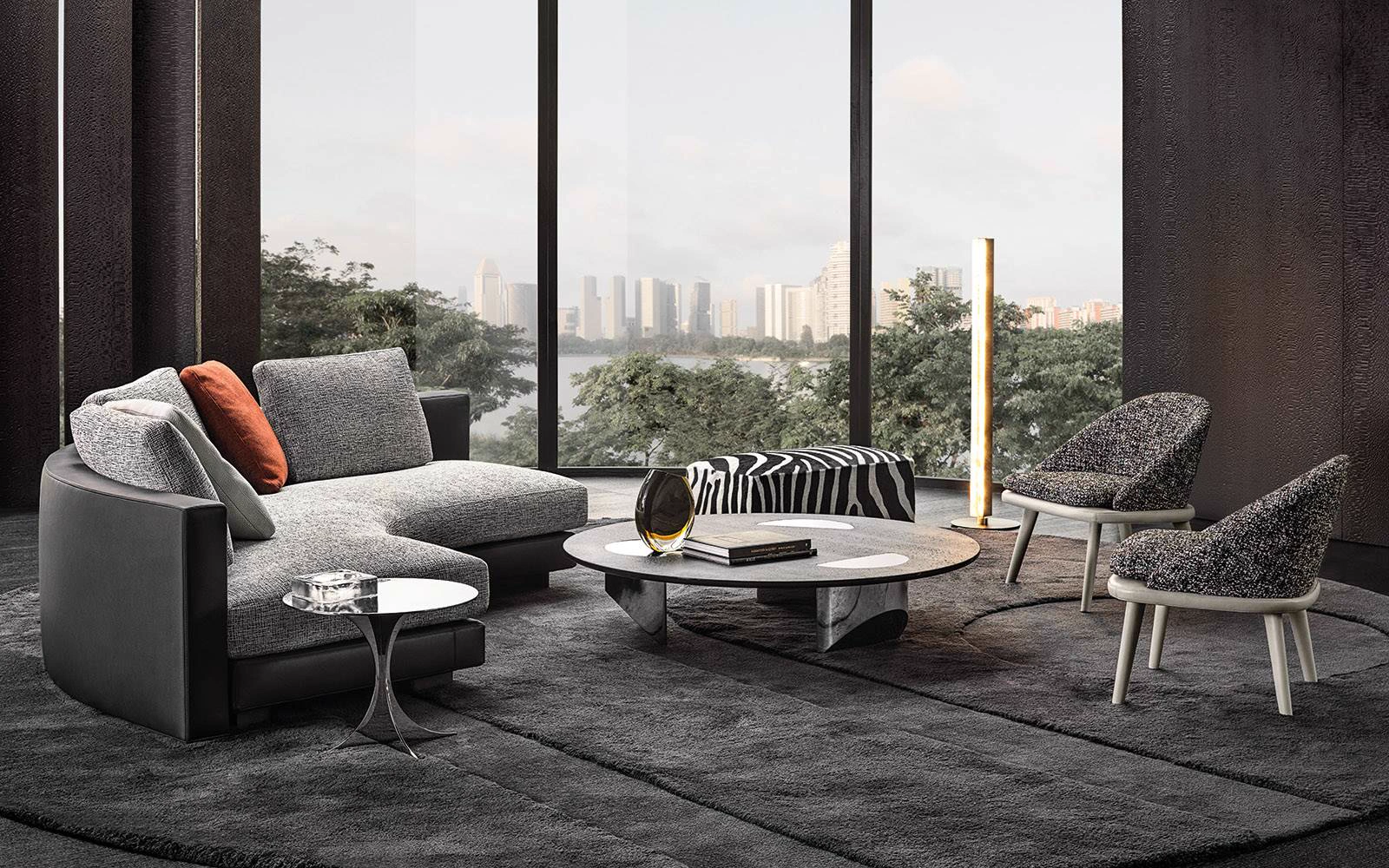 Диван Daniels — Minotti, кожа, фото 6