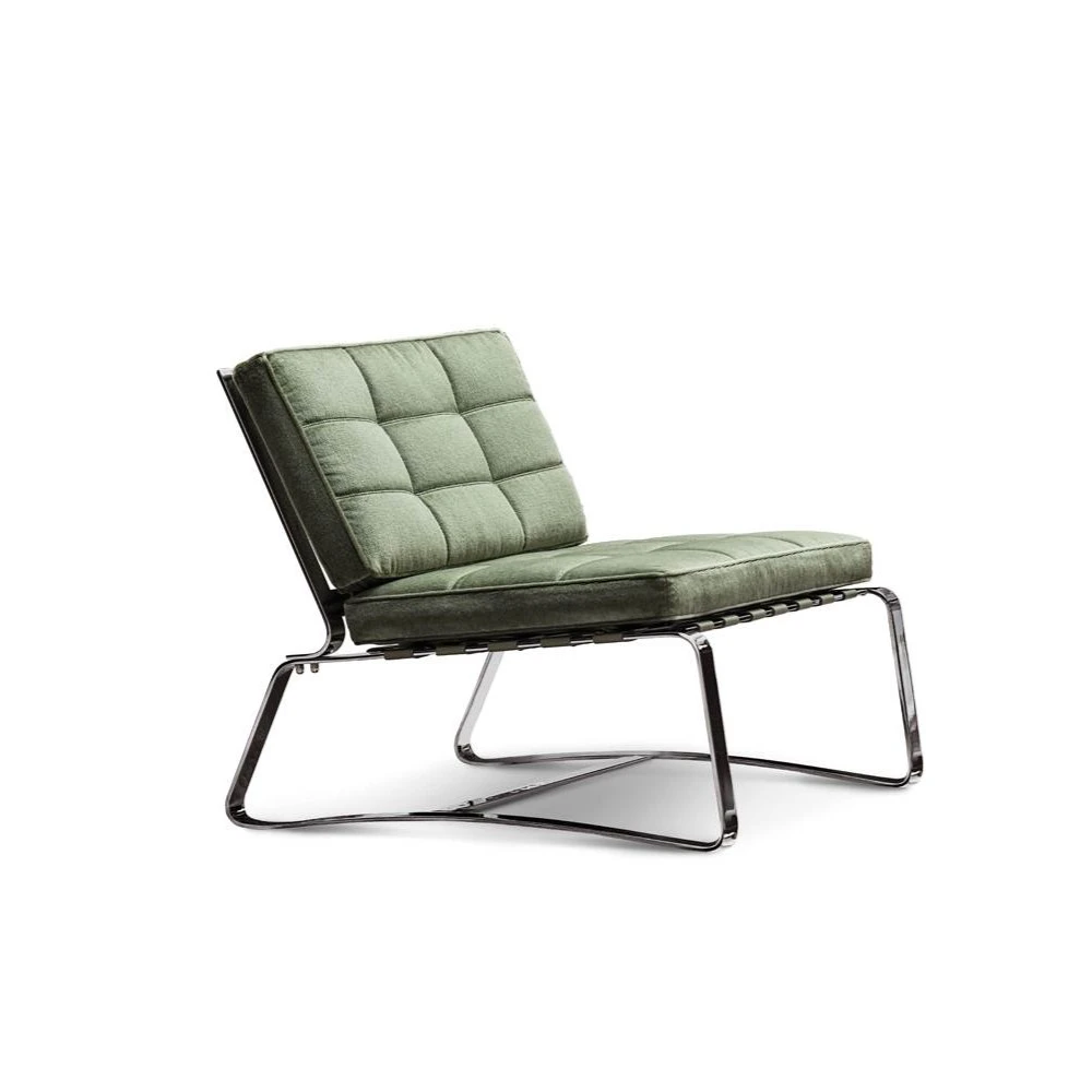 Кресло Delaunay Quilt — Minotti, кожа