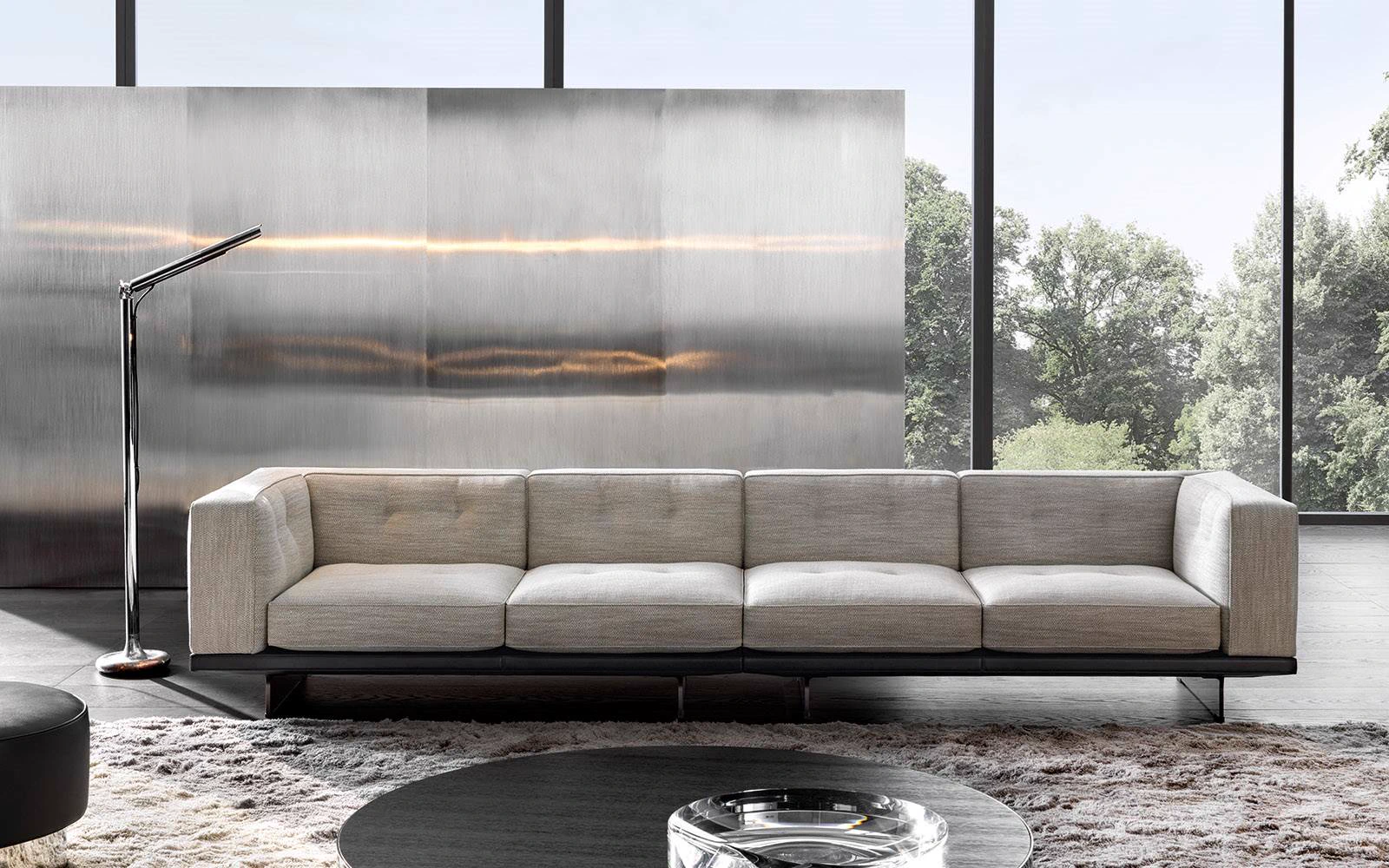 Диван Dylan Small — Minotti, кожа, фото 2