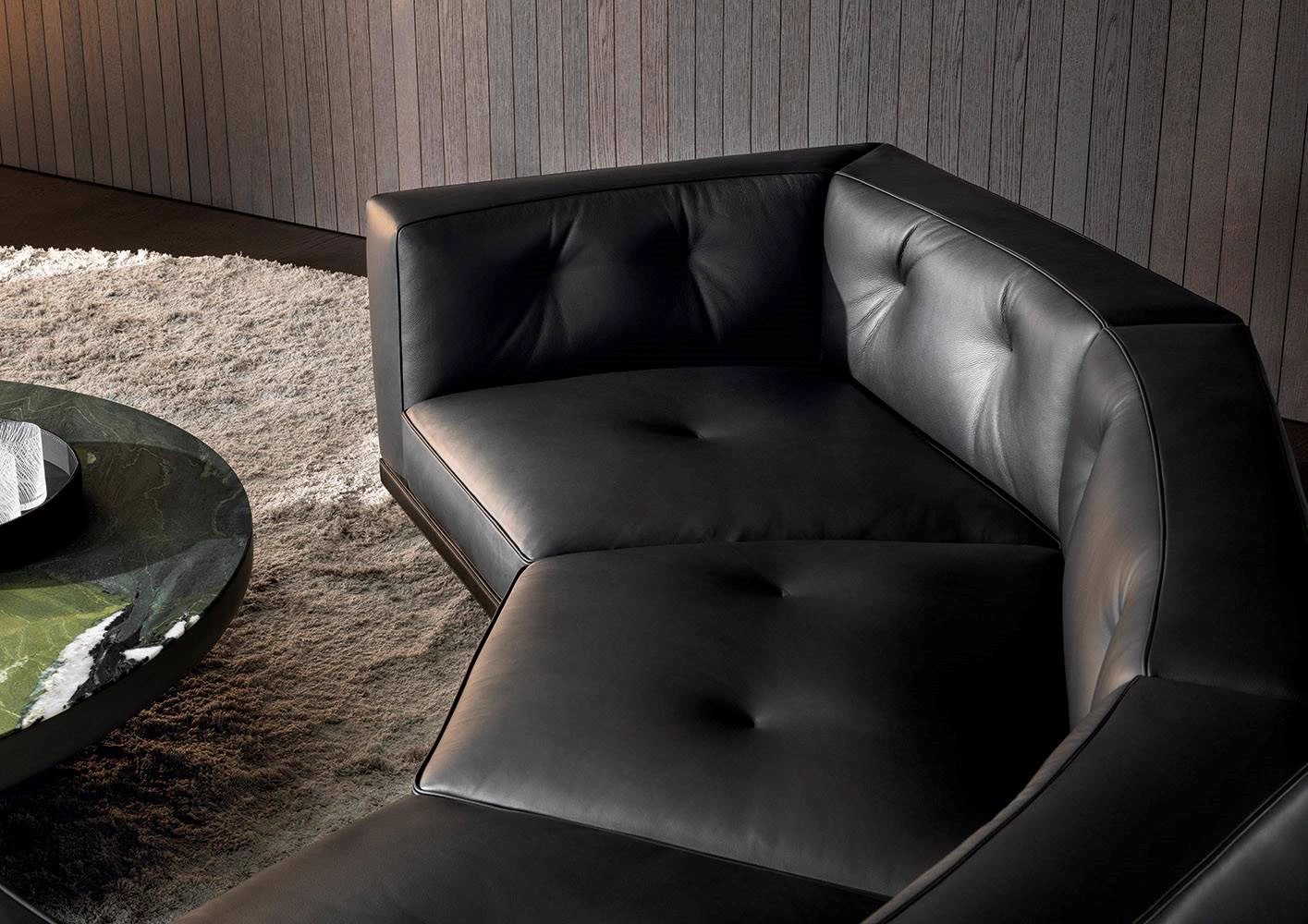 Диван Dylan Small — Minotti, кожа, фото 6