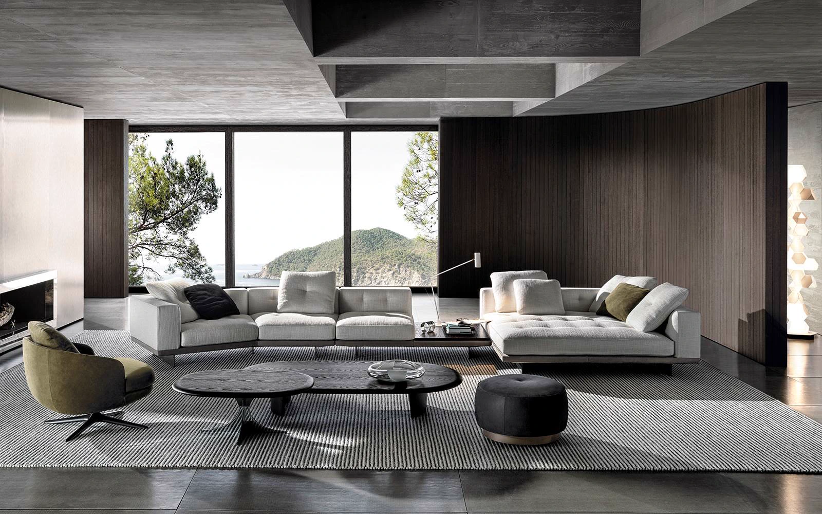 Диван Dylan — Minotti, кожа, фото 4