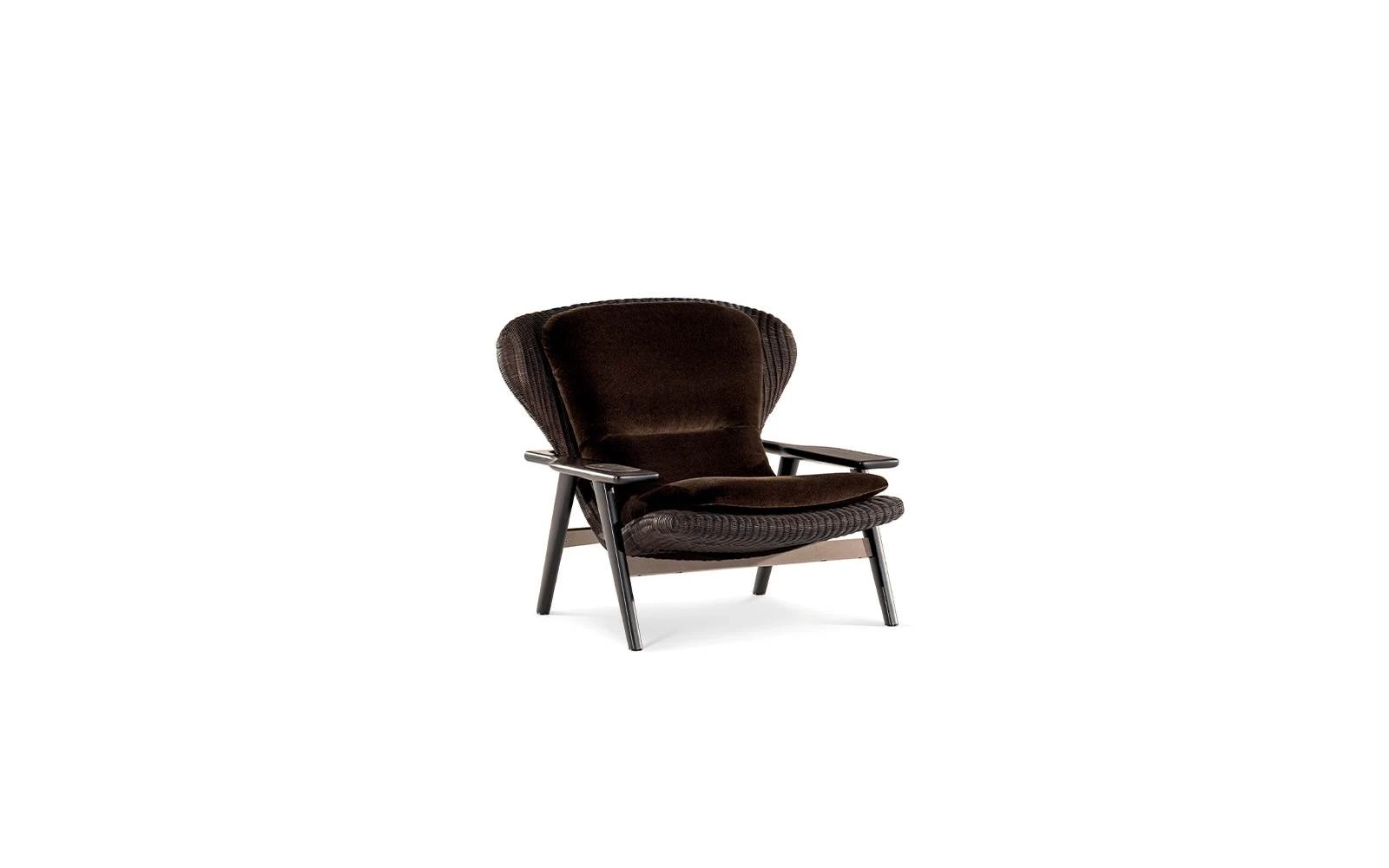 Кресло Elas — Minotti, кожа, фото 4