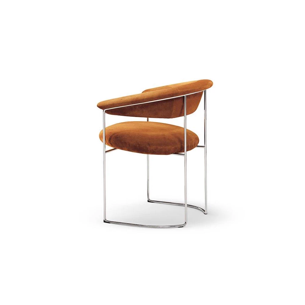 Стул Elyne "Dining" — Minotti, кожа, фото 2