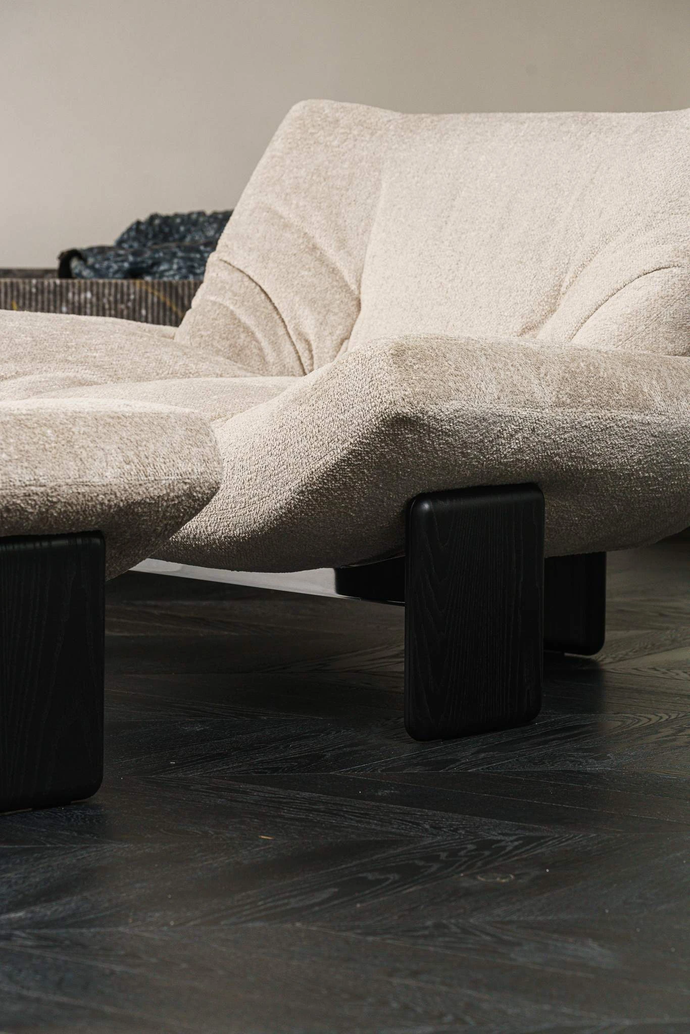 Кресло Emmi Teddy nuvola — Minotti, кожа, фото 4