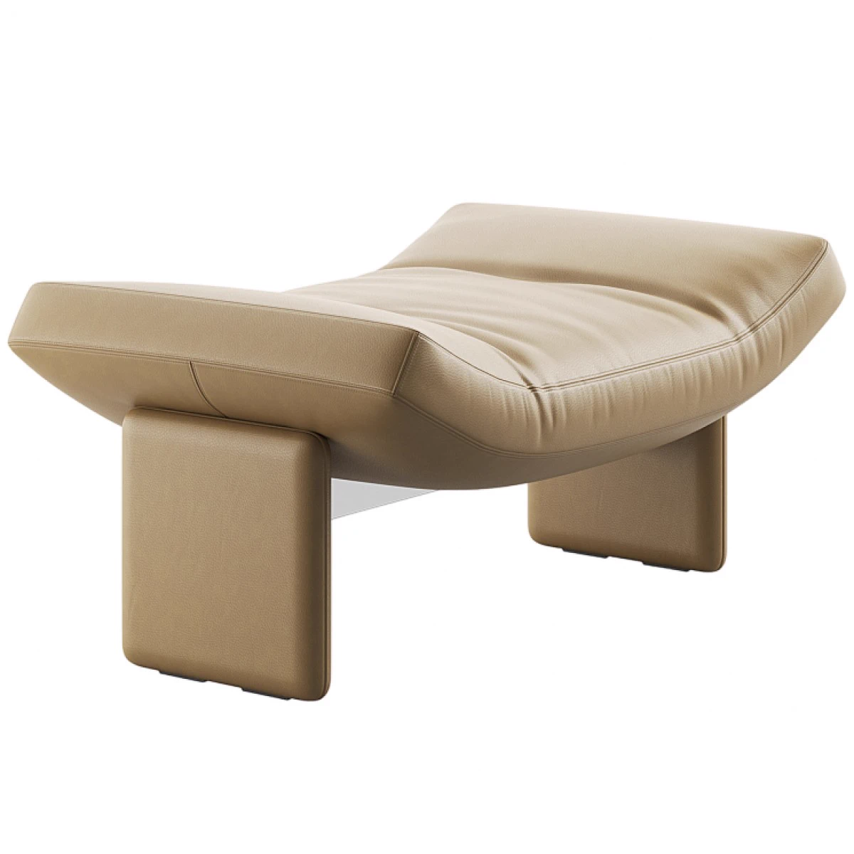 Пуф Emmi Teddy rame — Minotti, ткань, фото 5
