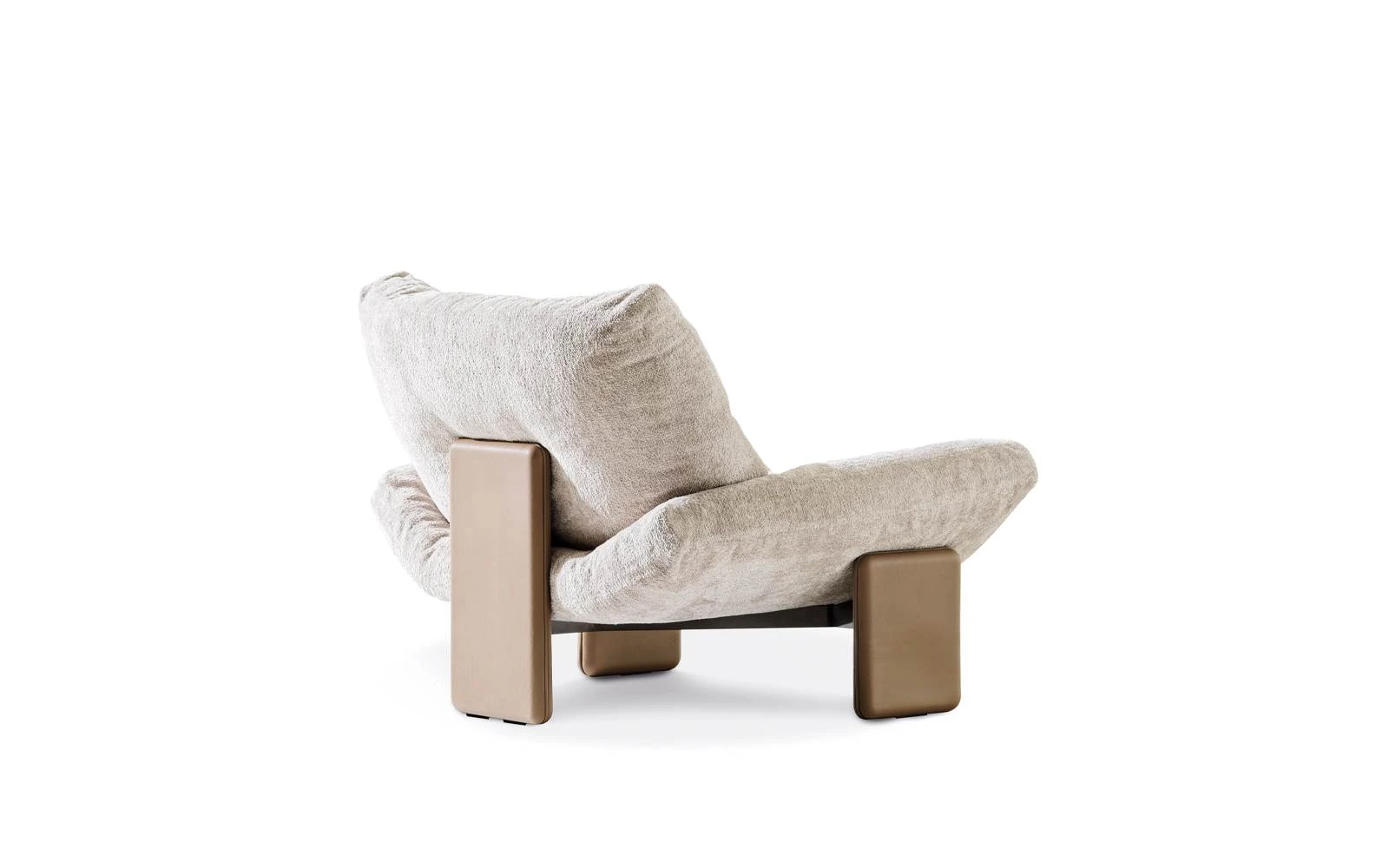 Кресло Emmi — Minotti, кожа, фото 4