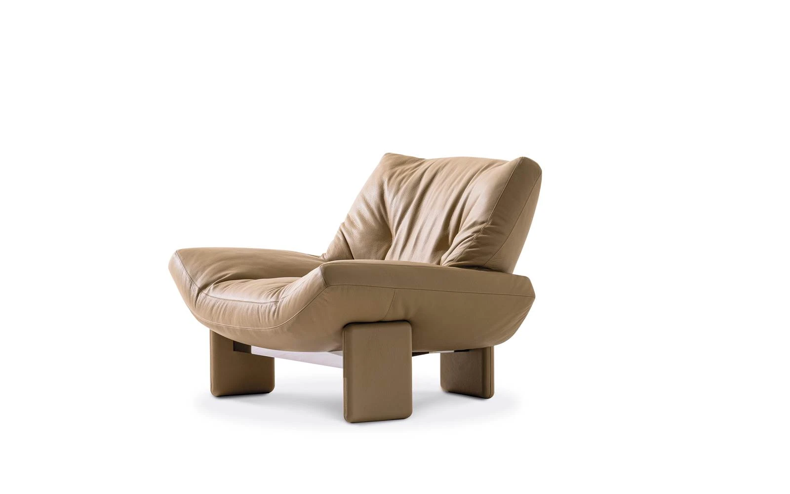 Кресло Emmi — Minotti, кожа, фото 5