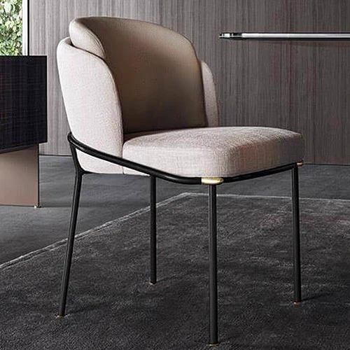 Стул Fil Noir "Dining" — Minotti, кожа, фото 3