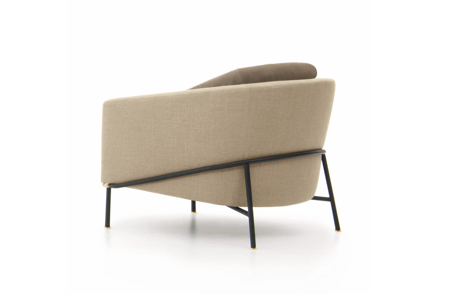 Кресло Fil Noir — Minotti, кожа, фото 4