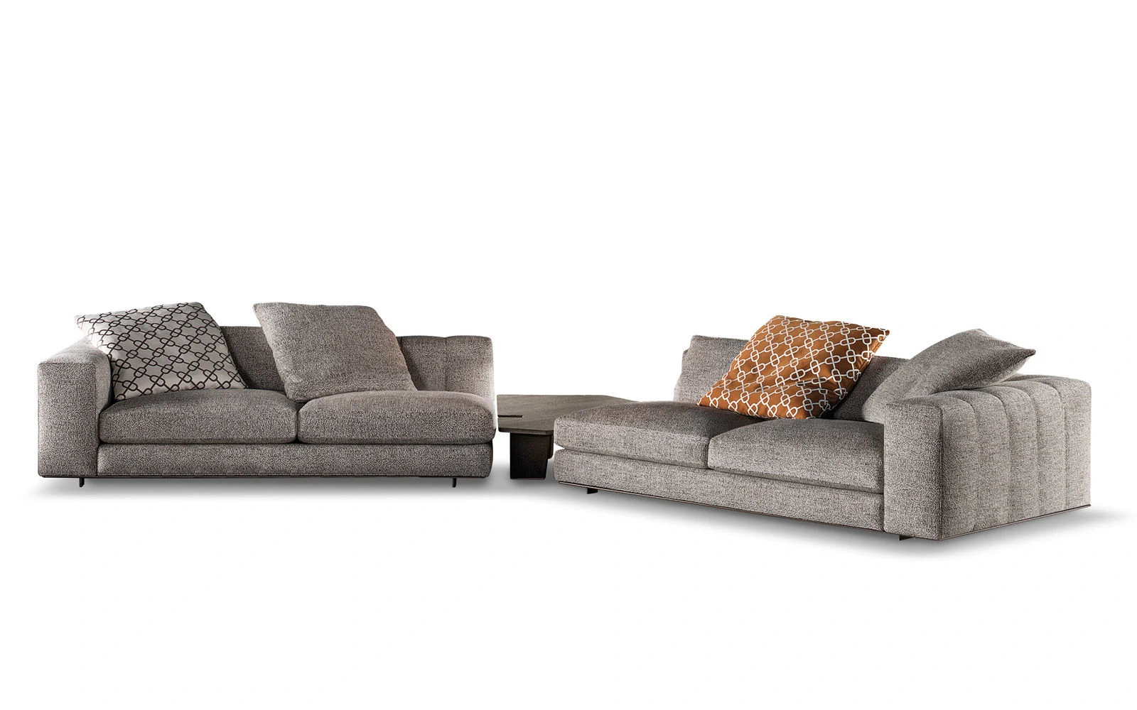 Диван Freeman "Duvet" — Minotti, кожа, фото 3