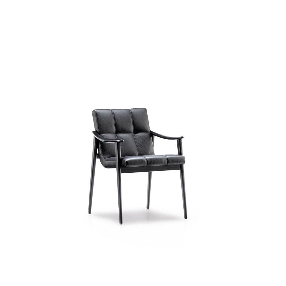 Стул Fynn "Dining" — Minotti, кожа, фото 3