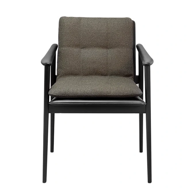 Стул Fynn "Dining" — Minotti, кожа, фото 5