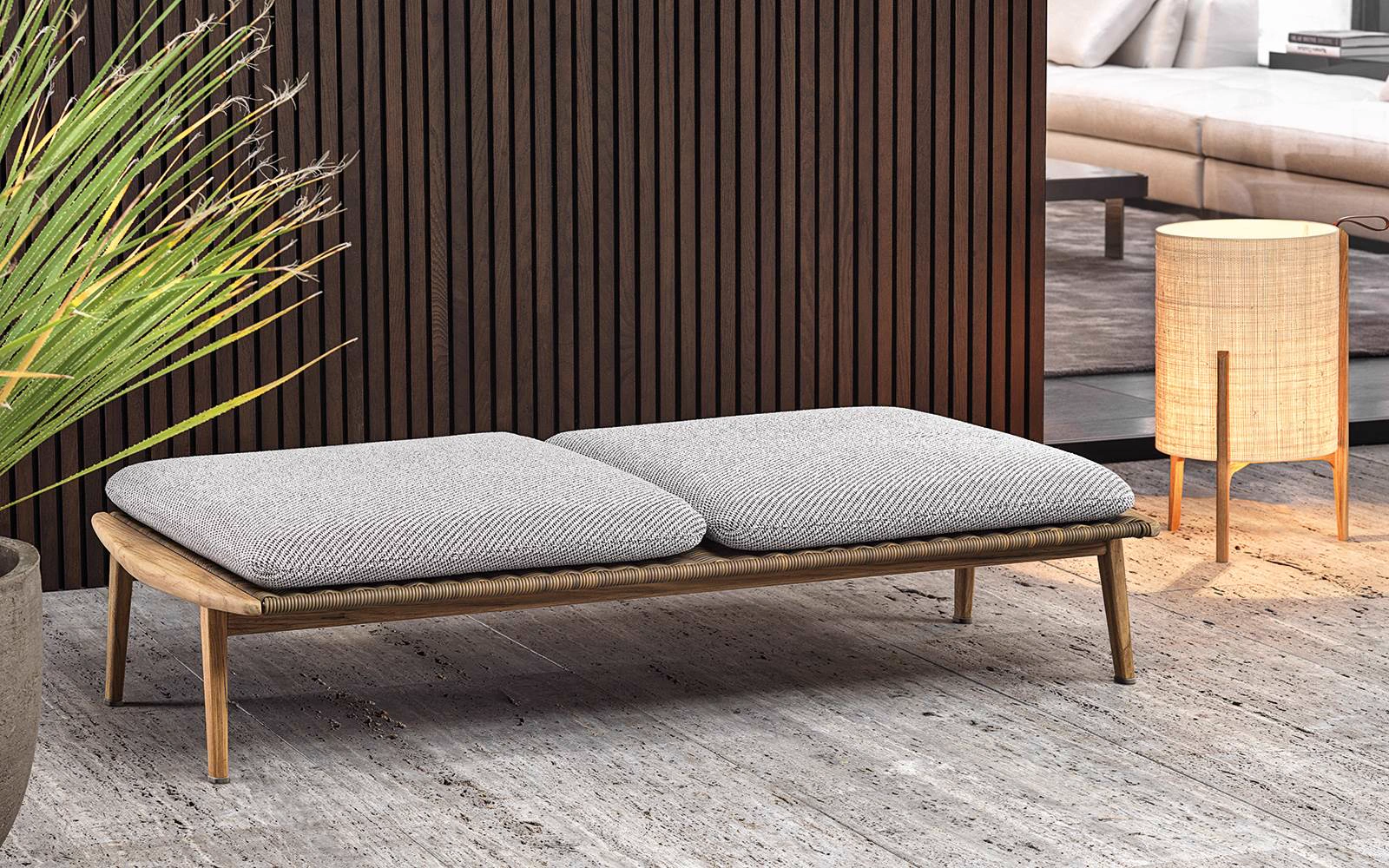 Современный дизайн Банкетка Fynn "Outdoor" — Minotti, фото 2