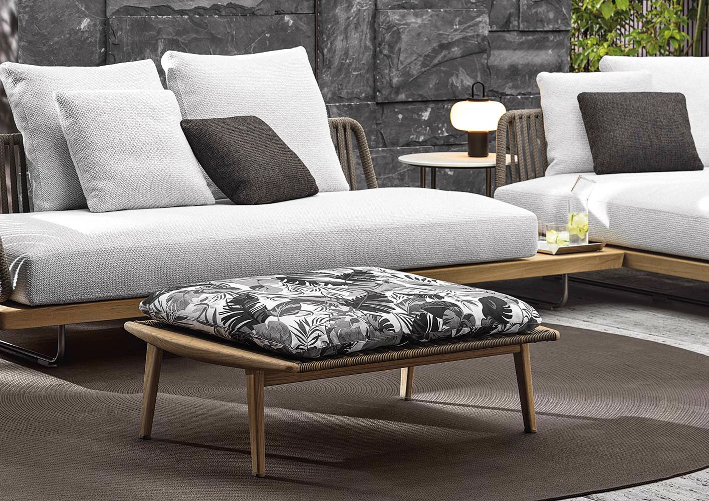 Современный дизайн Банкетка Fynn "Outdoor" — Minotti, фото 5