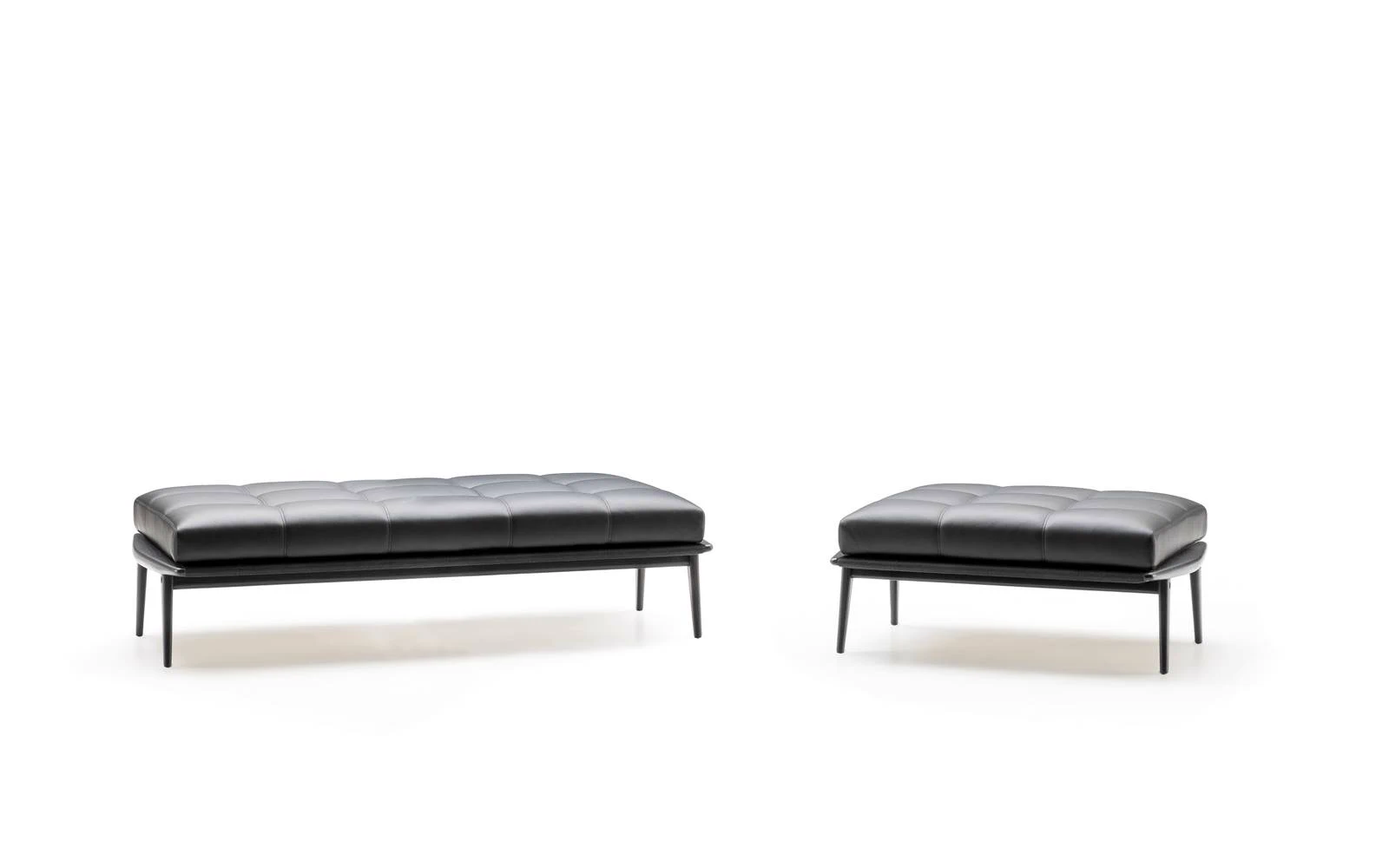 Банкетка Fynn — Minotti, кожа, фото 2