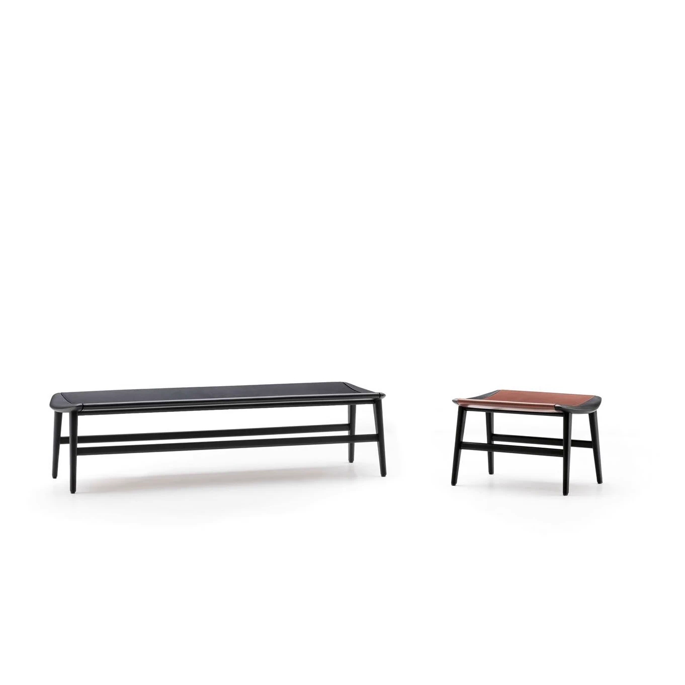 Банкетка Fynn — Minotti, кожа