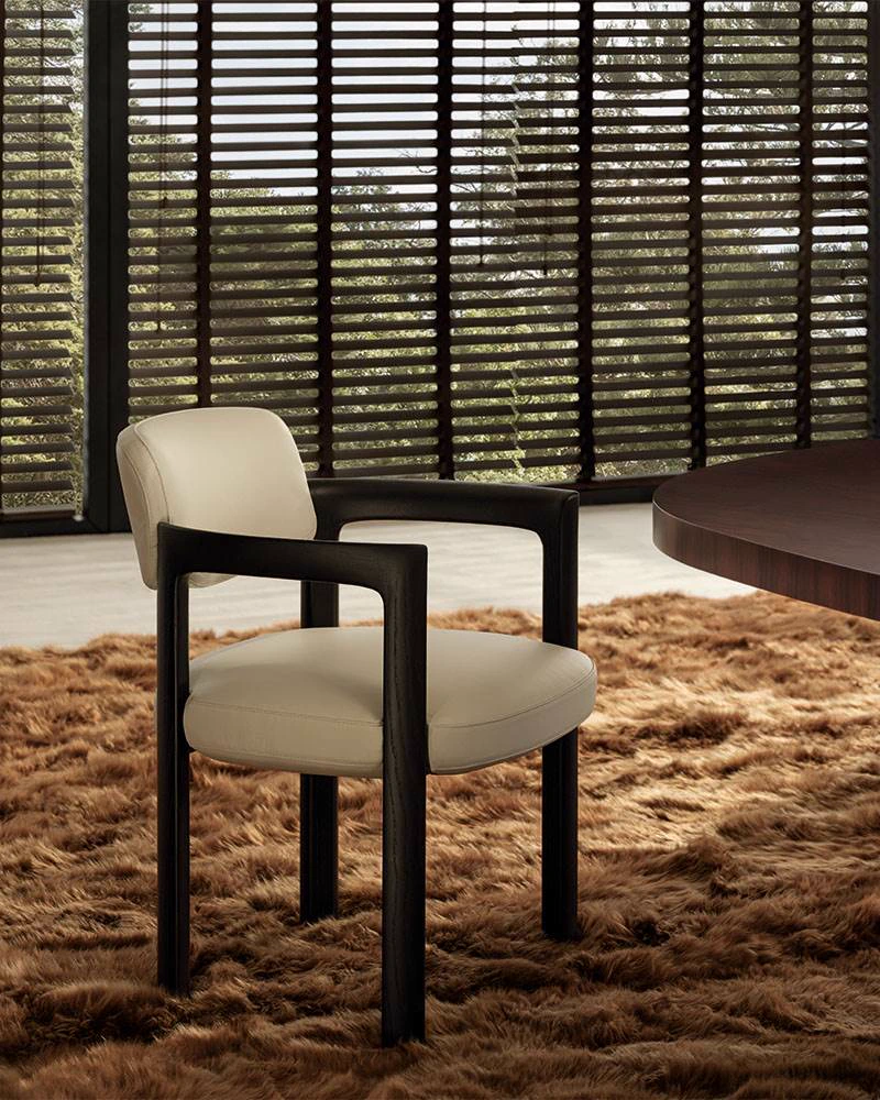 Стул Giulietta — Minotti, кожа, фото 4