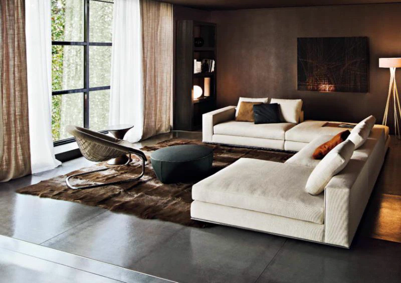 Диван Hamilton — Minotti, кожа, фото 2