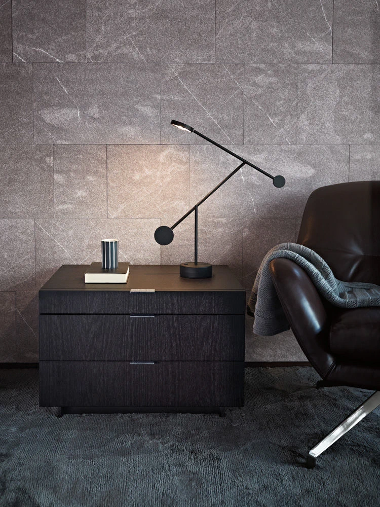 Прикроватная тумбочка Harvey Line "Night Storage Unit" — Minotti, металл, фото 2